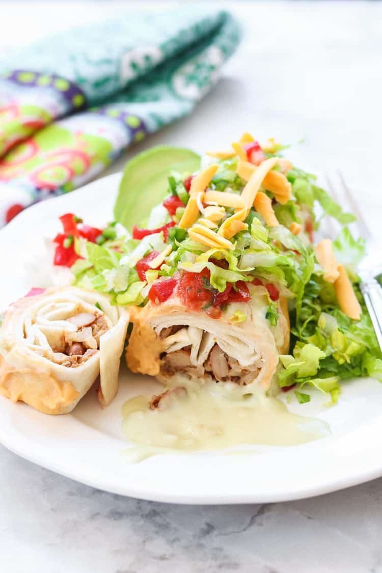 The BEST Chicken Chimichangas - Tastes Better From Scratch
